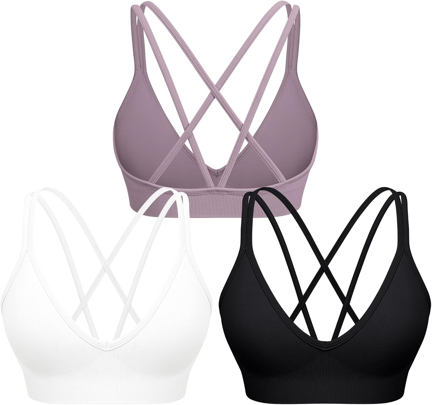 Ultimate Comfort: Reviewing the WANAYOU V-Neck Sports Bra for Every Workout