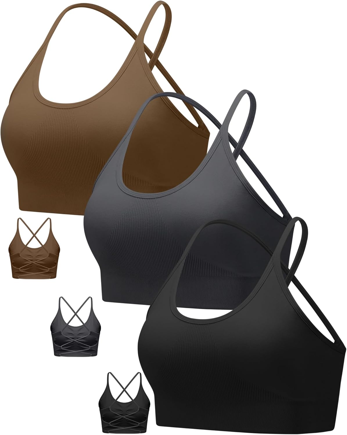 Ultimate Comfort: RUNNING GIRL Seamless Crisscross Sports Bra Review