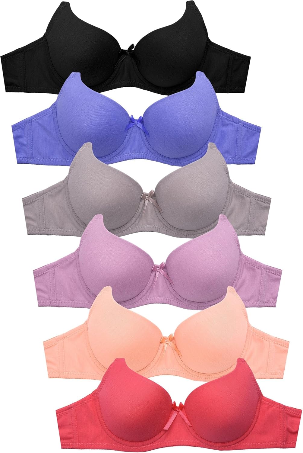 Ultimate Comfort: Women's 6-Pack Wireless Lace Bras Review