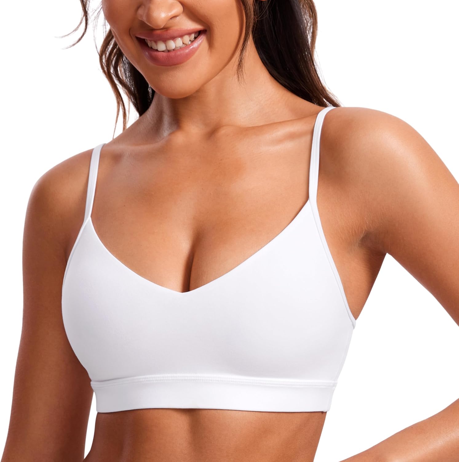 Unleash Comfort: A Review of CRZ YOGA Butterluxe V-Neck Sports Bras