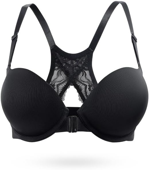 Unleash Confidence: A Review of the Push Up Front Closure Racerback Bra