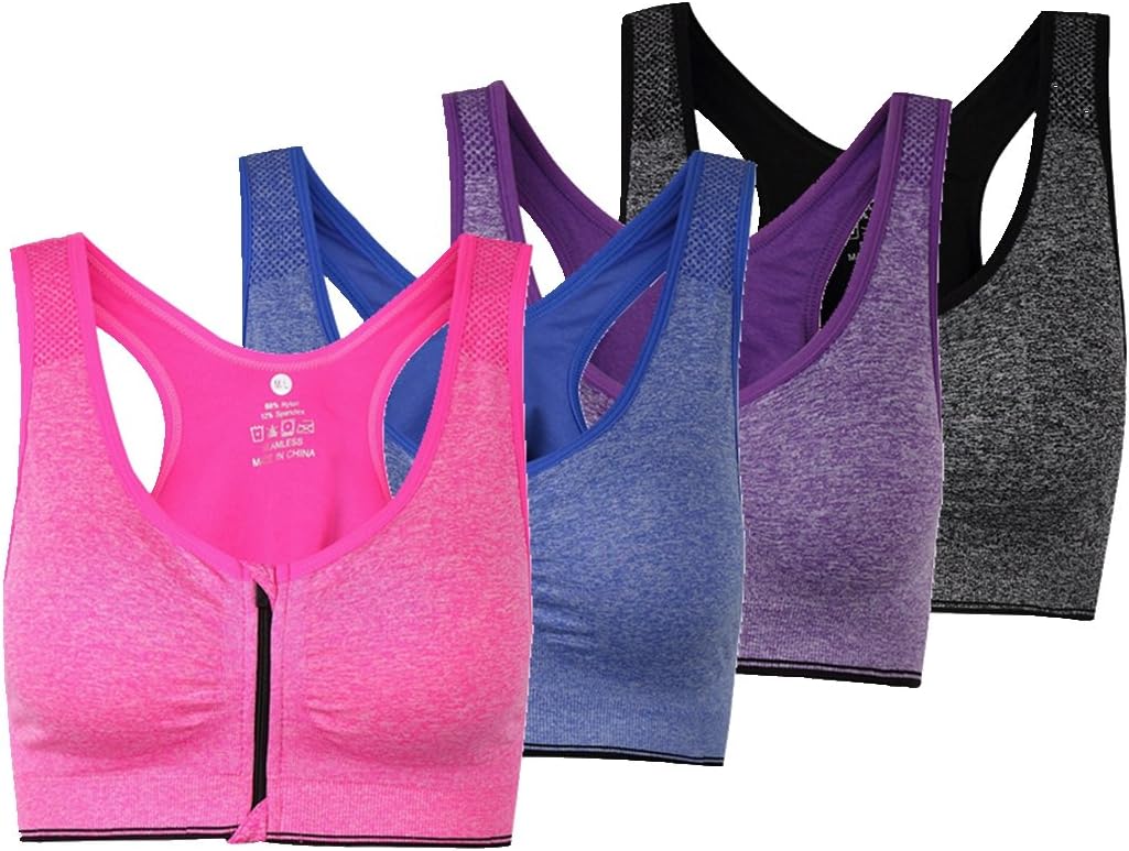 Unlock Comfort: Review of the Women's Zipper Front Closure Sports Bra