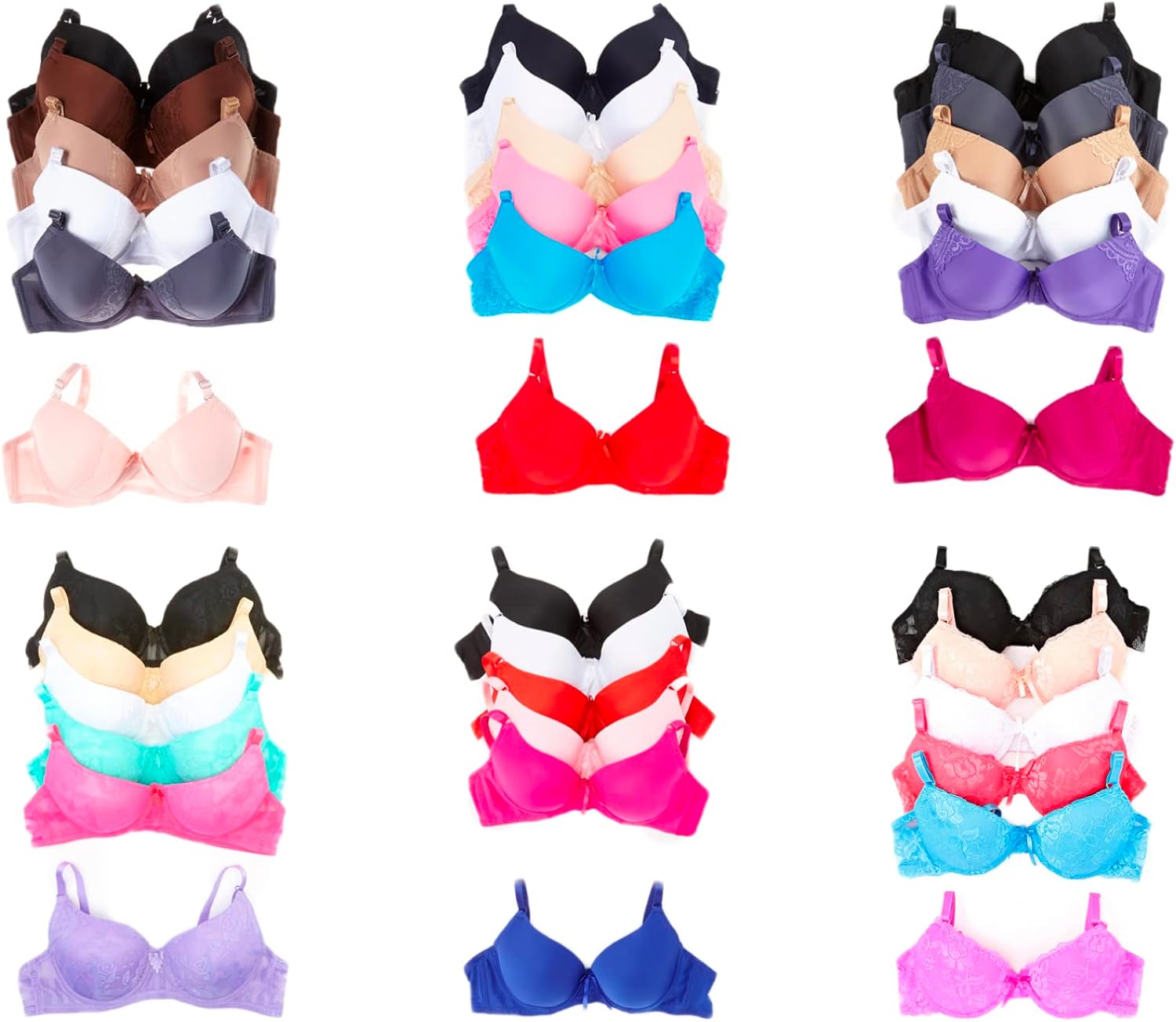 Unveil Comfort: Review of Women's Essentials Mystery Pack of Everyday Bras