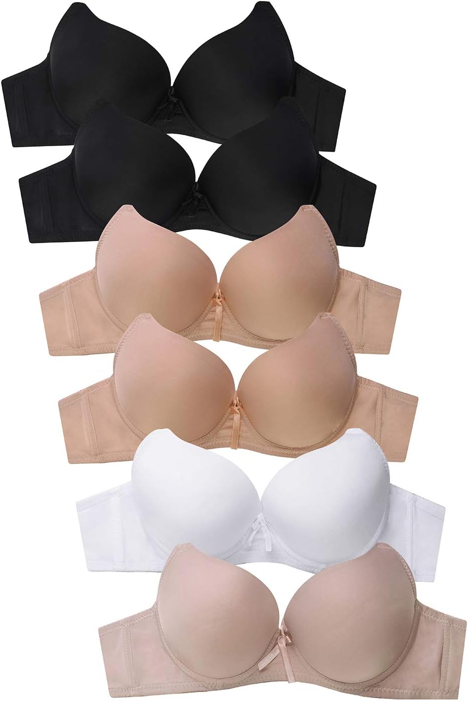 Unveiling Comfort: A Review of DailyWear's 6-Pack Everyday Bras for Women