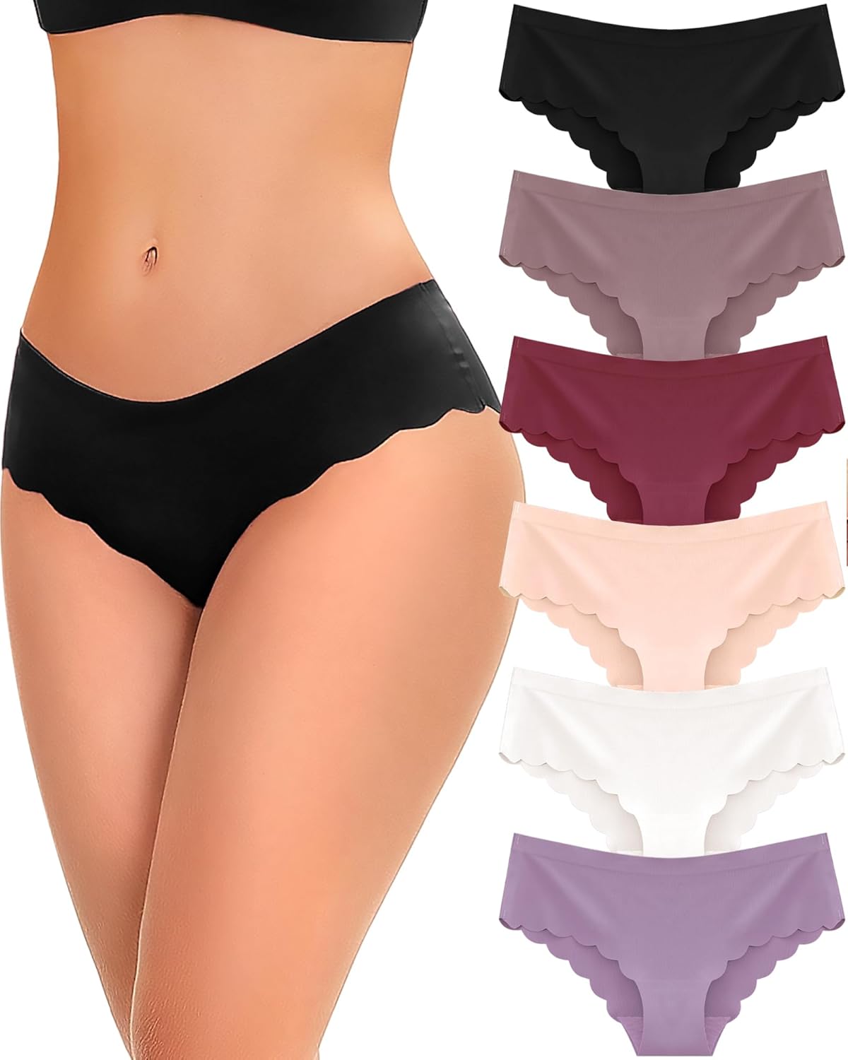 Unveiling Comfort: FINETOO's 6 Pack Seamless Hipster Underwear Review