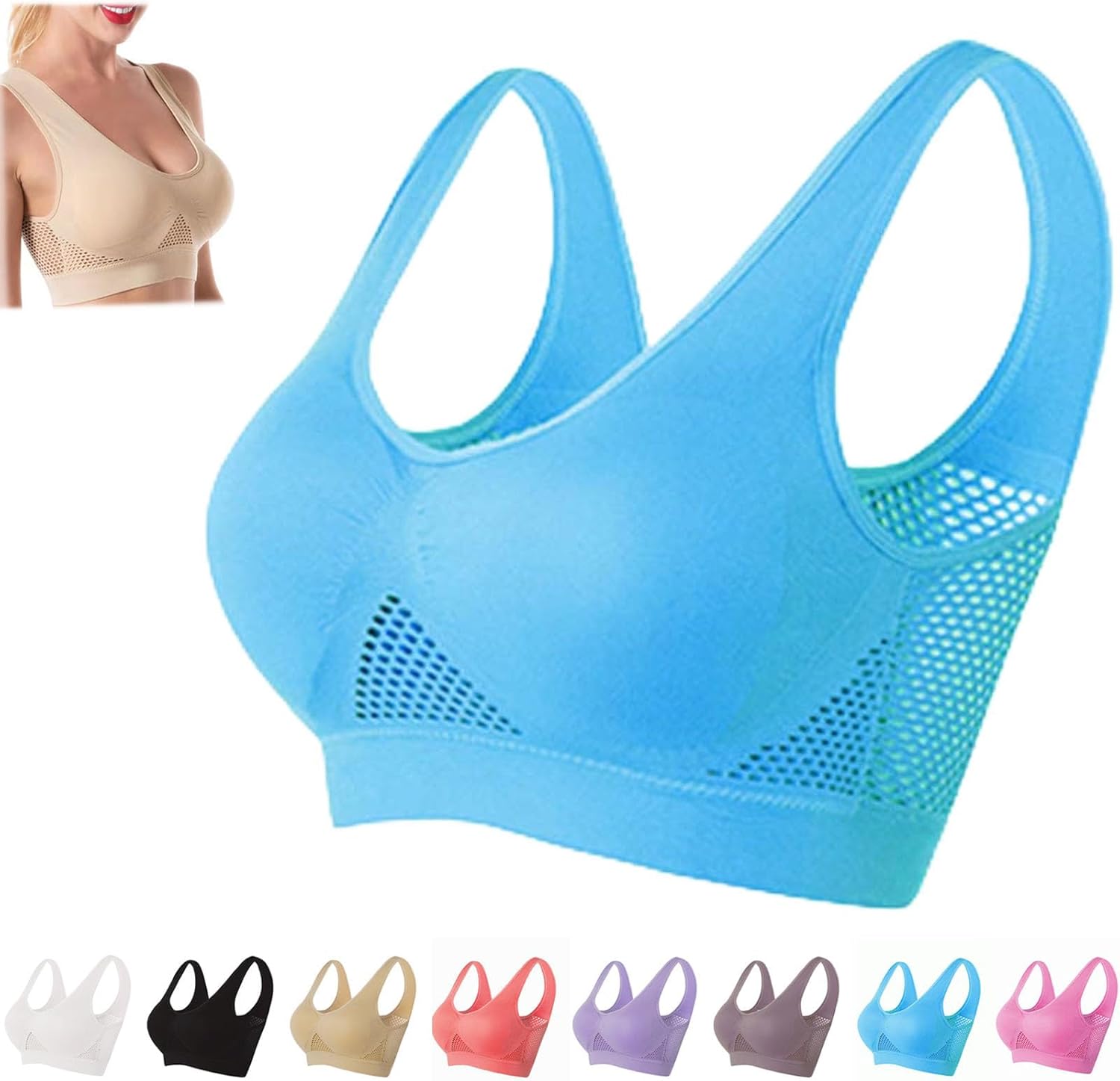 Unveiling Comfort: Review of the Amaon Push-Up Sports Bra Sale!