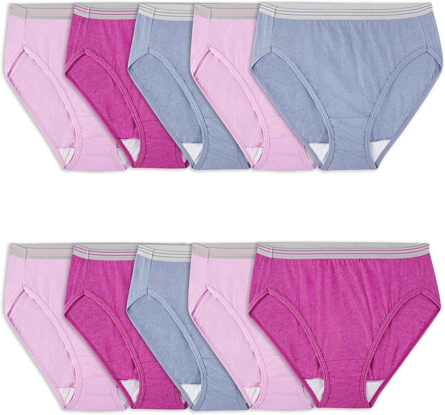 Comfort and Style: A Review of Fruit of the Loom Women's Cotton Blend Hi Cut Briefs