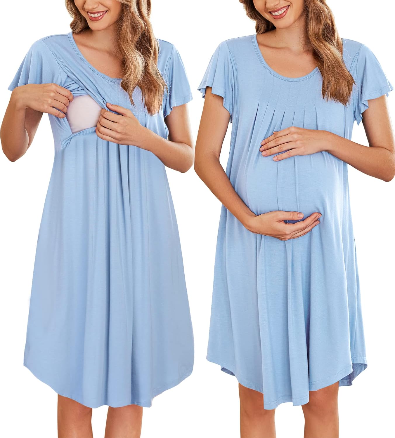 Comfort Meets Convenience: Ekouaer Nursing Nightgown Review for New Moms