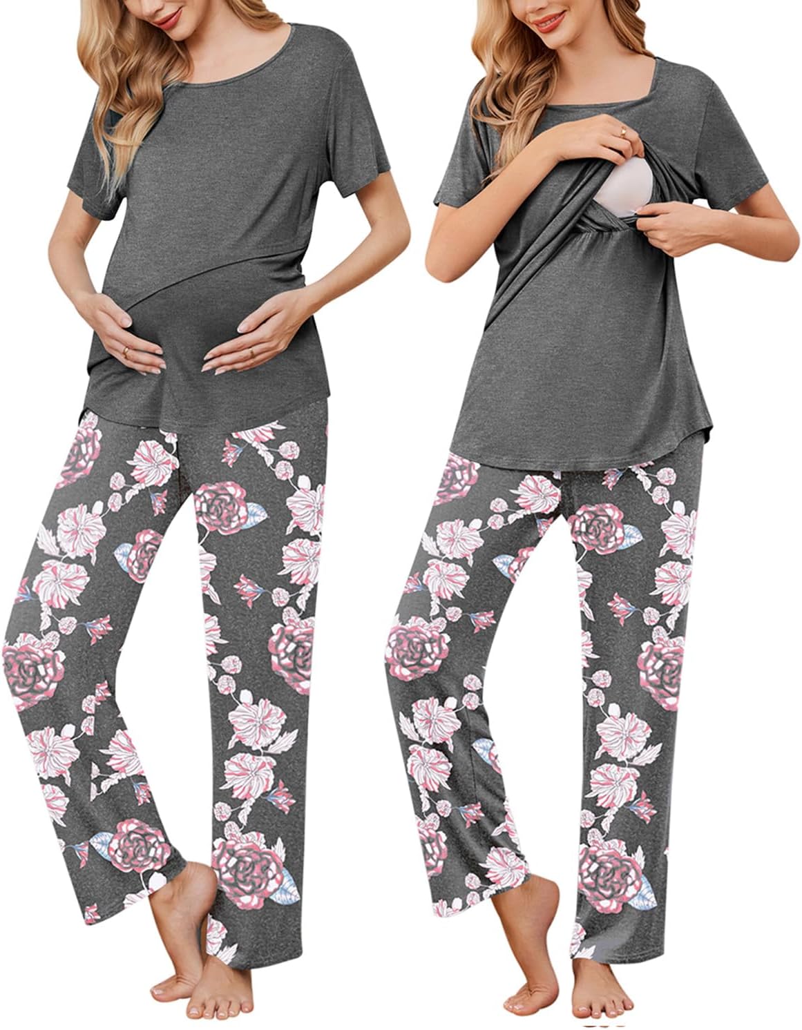 Comfort Meets Convenience: Ekouaer Women's Nursing Pajamas Review