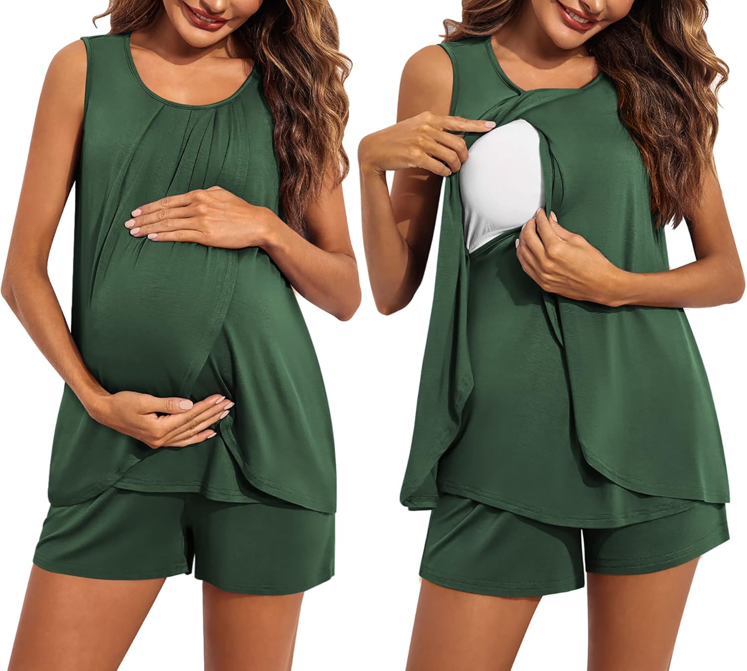 Comfort Meets Convenience: Review of Ekouaer Women's Maternity Nursing Pajama Set