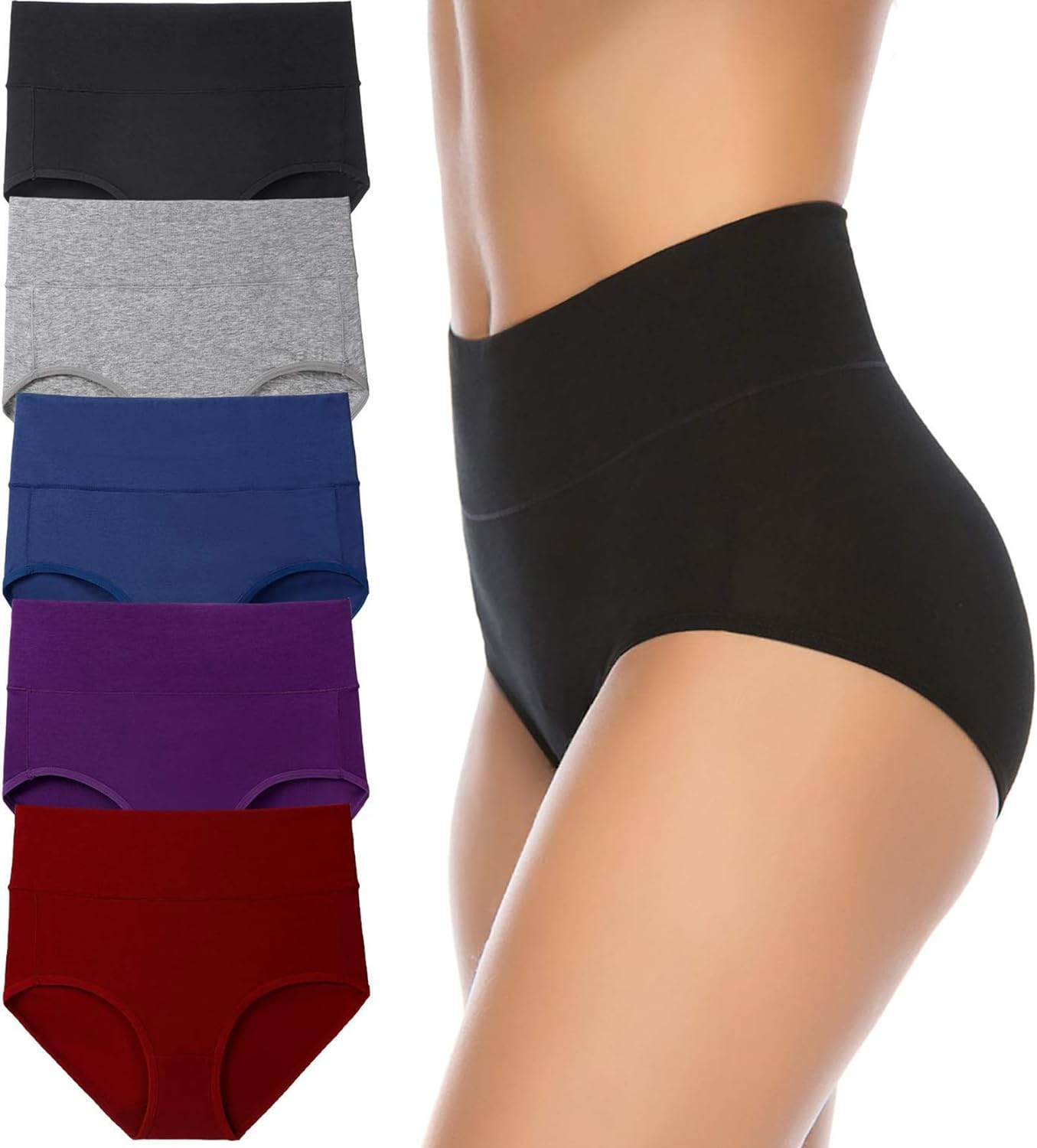 Comfort Meets Style: Annenmy Women's High Waist Cotton Underwear Review