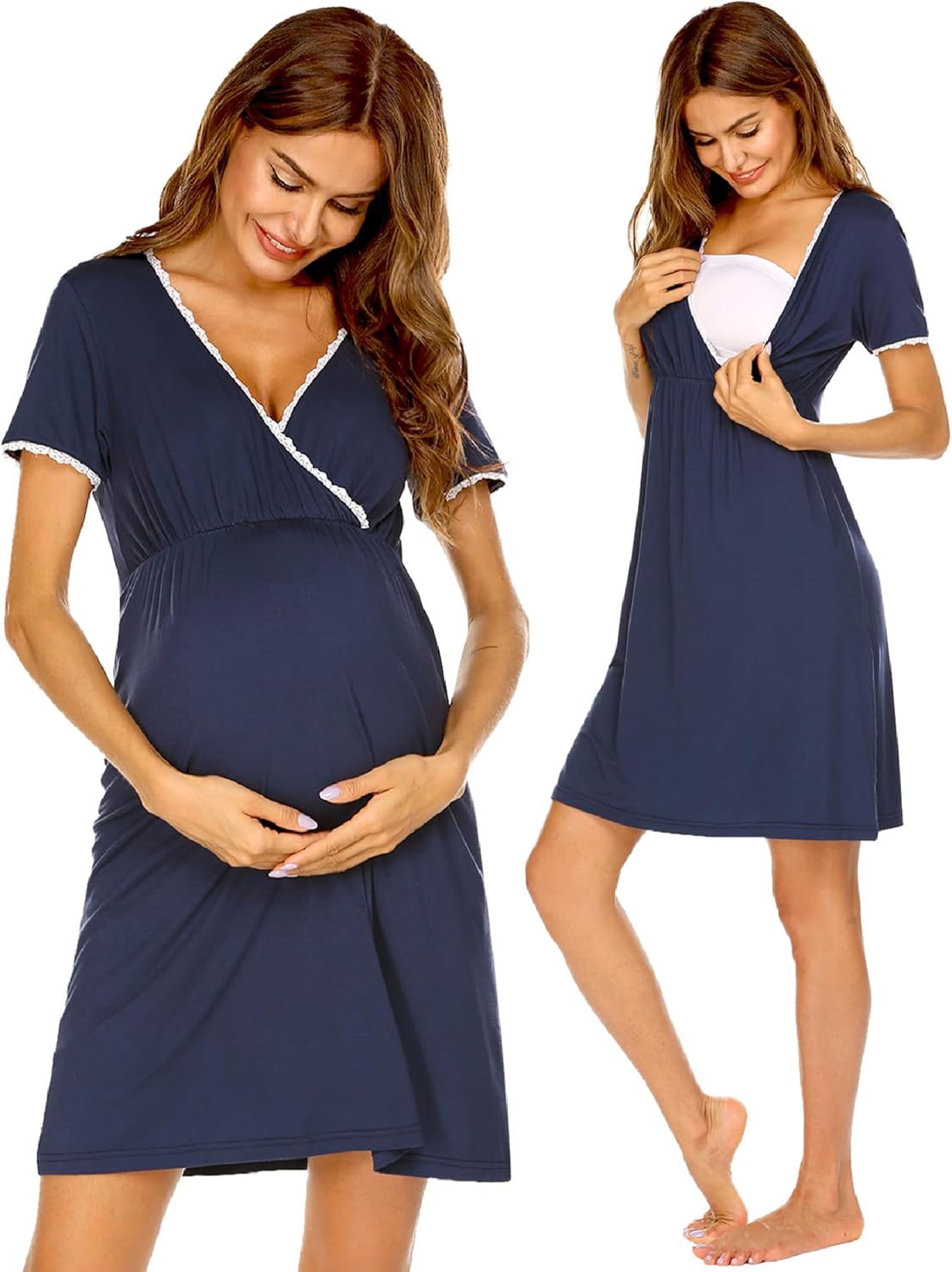 Comfort Meets Style: Review of the Ekouaer Nursing Nightgown for New Moms