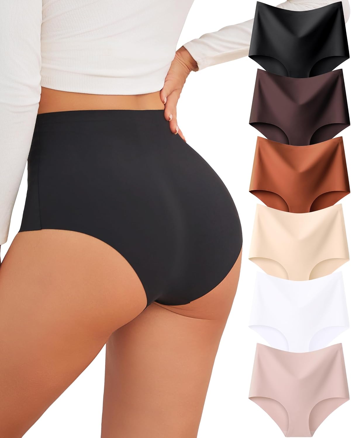Discover Comfort: FINETOO High Waisted No Show Briefs Review!
