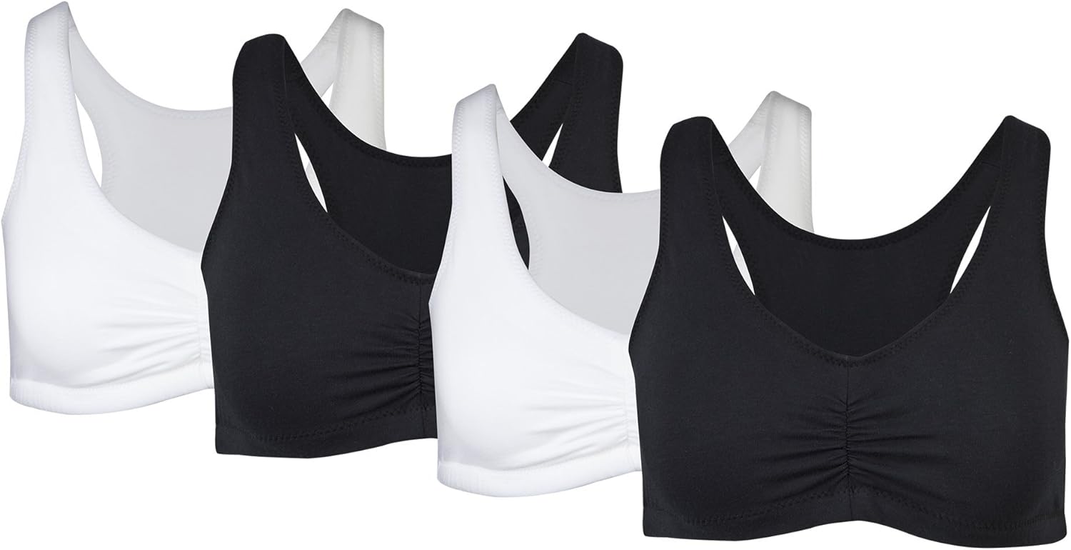 Discover Comfort: Gildan Women's Wirefree Bra 4-Pack Review