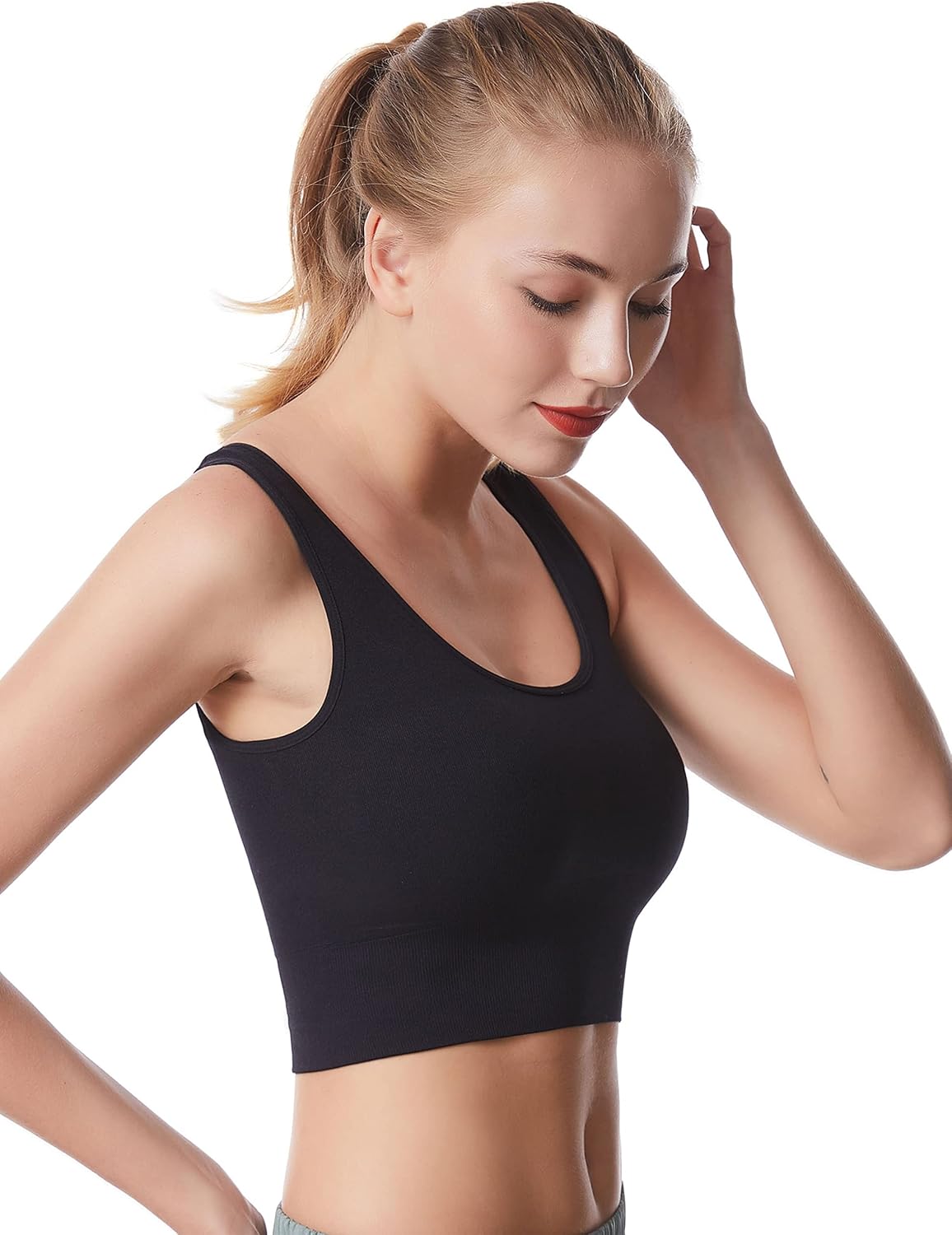 Discover Comfort: Women's Wireless Longline Sport Bra Review