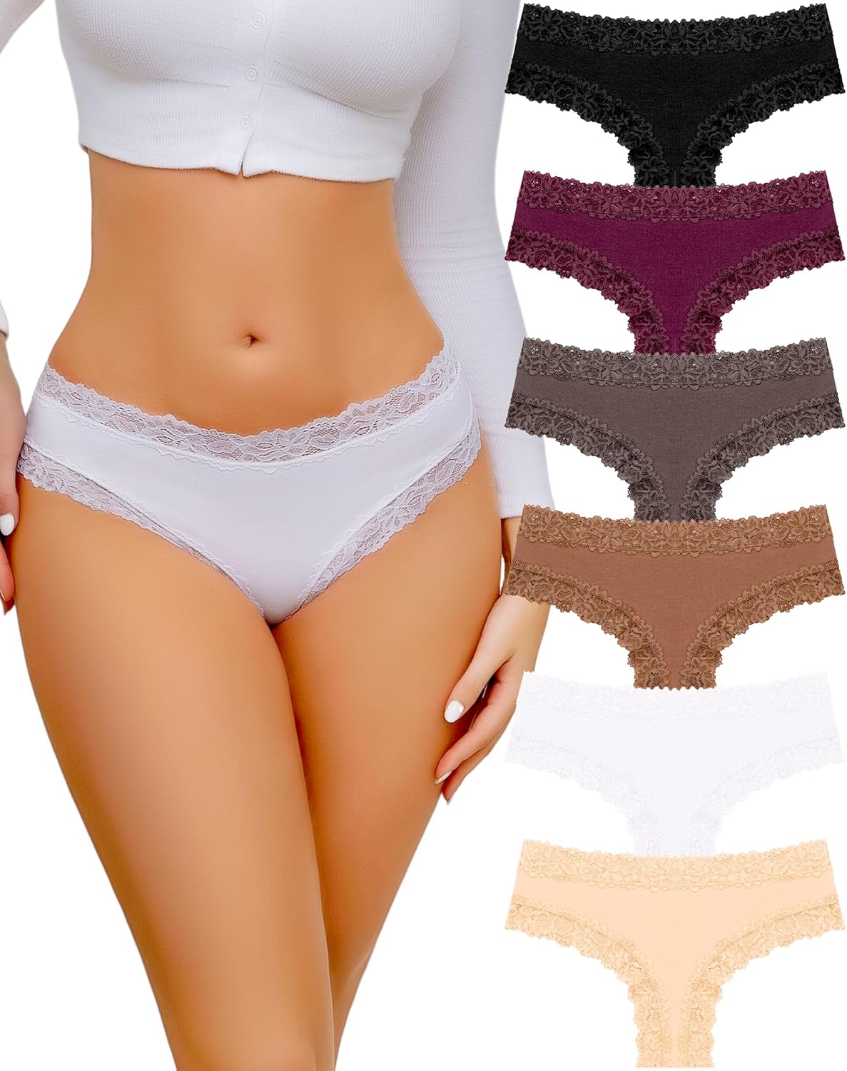 Dive into Comfort: Review of UNDER THE SEA Sexy Lace Hipster Panties!