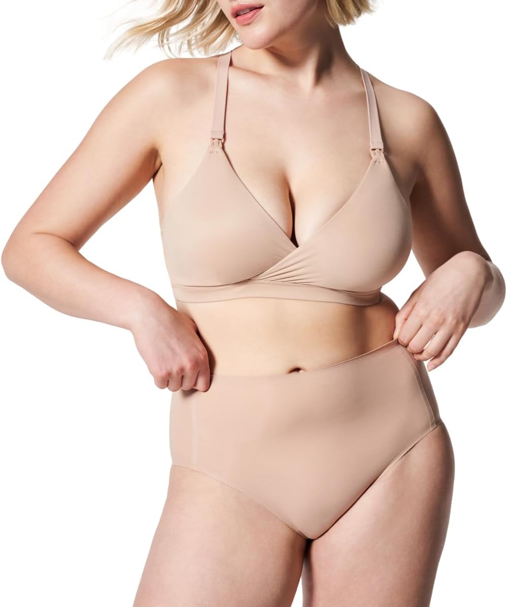 Effortless Comfort: A Review of the SPANX Nursing Bra for New Moms