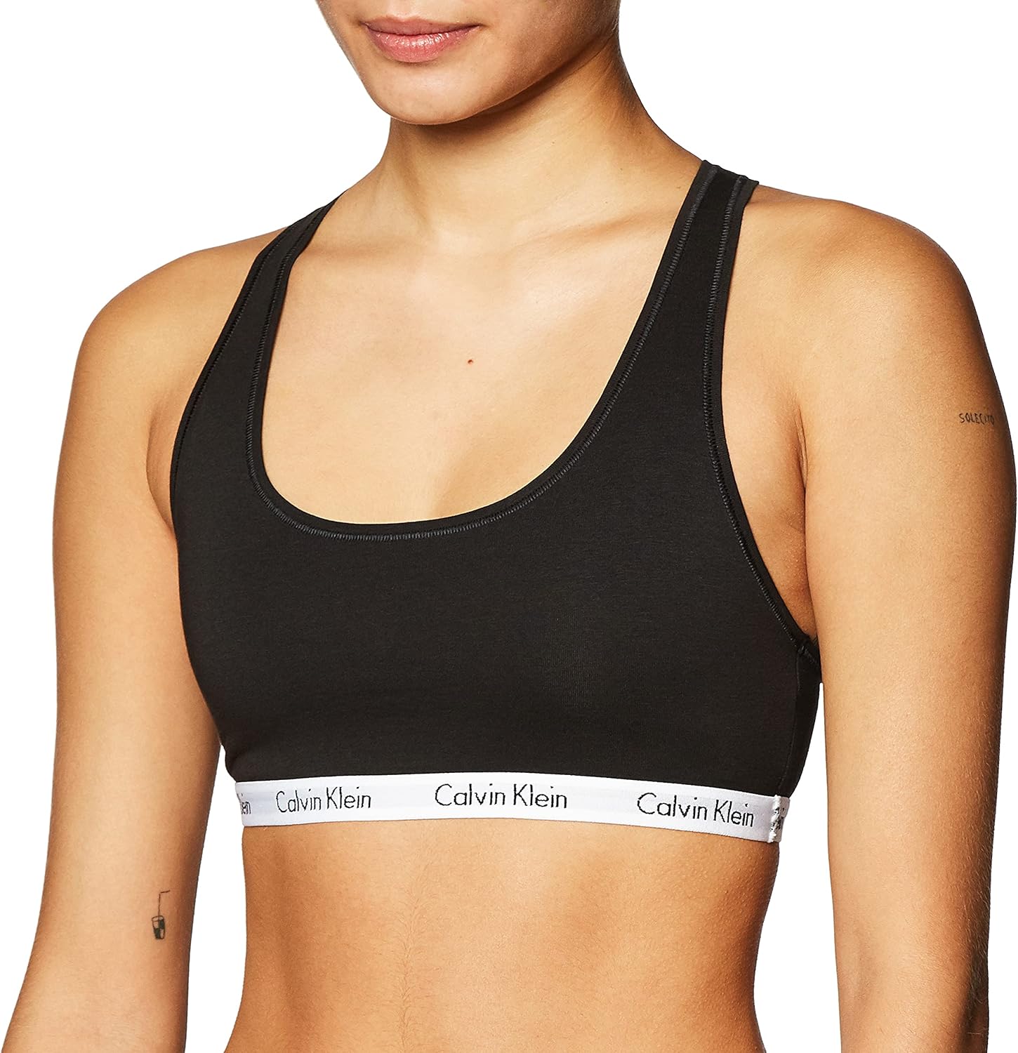 Elevate Comfort: A Review of the Calvin Klein Women's Carousel Logo Bralette