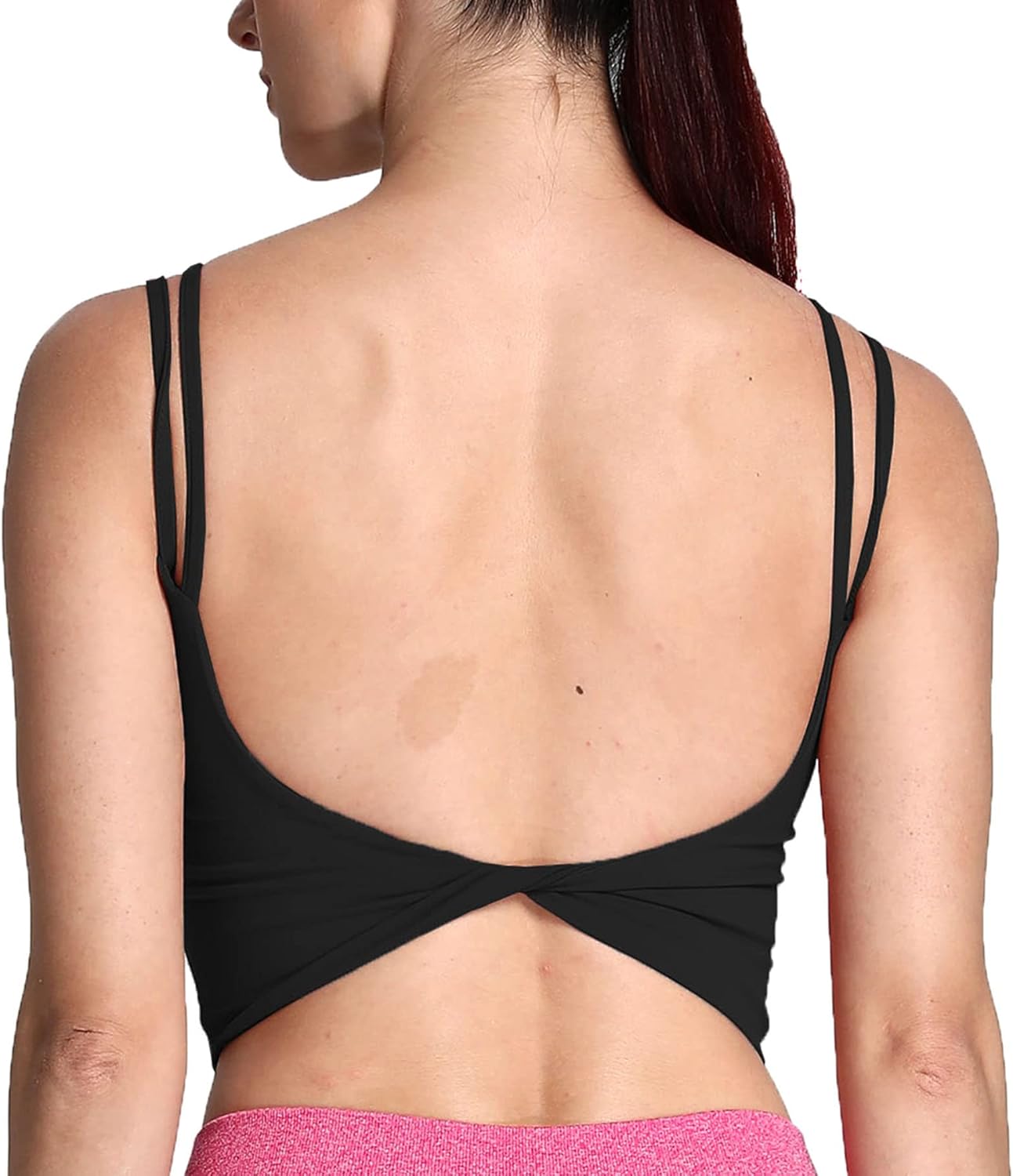 Elevate Your Workout: Aoxjox Women's Backless Yoga Crop Top Review