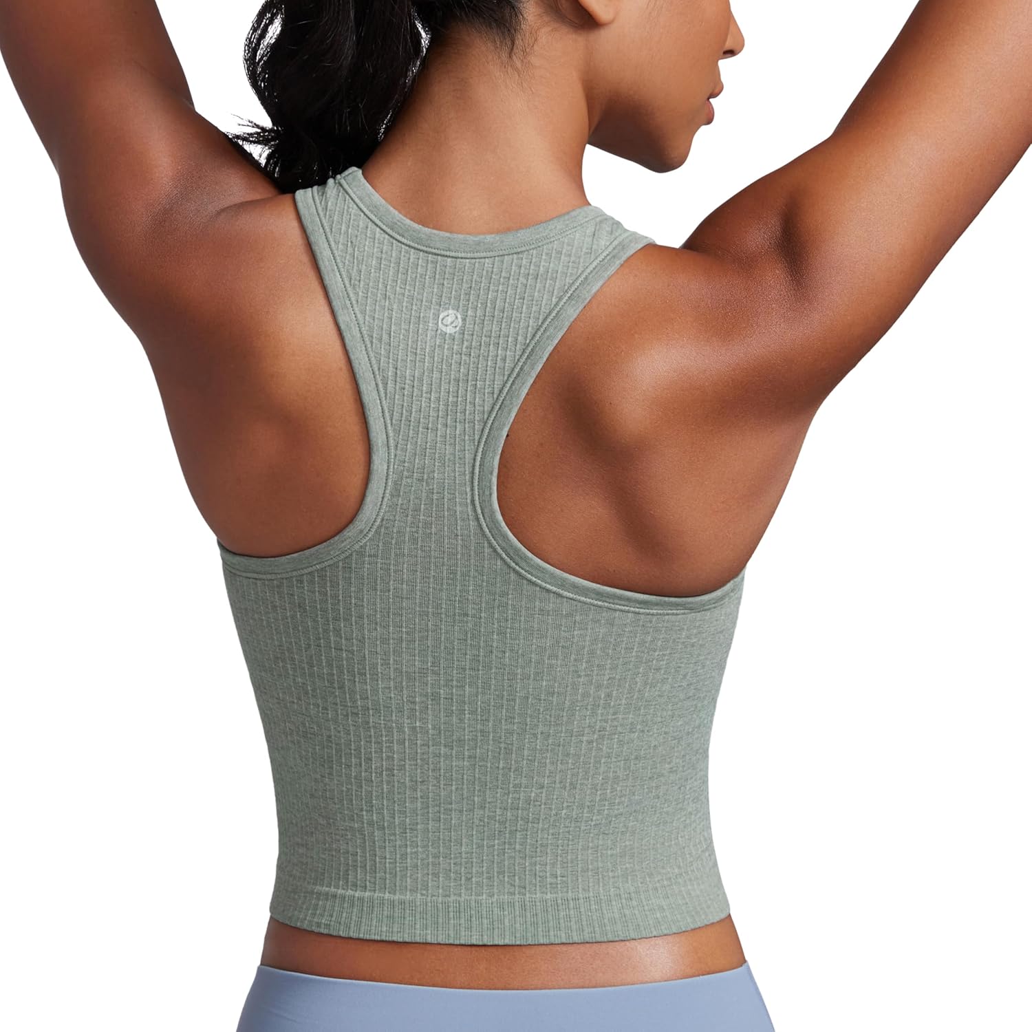 Elevate Your Workout: CRZ YOGA Seamless High Neck Sports Bra Review