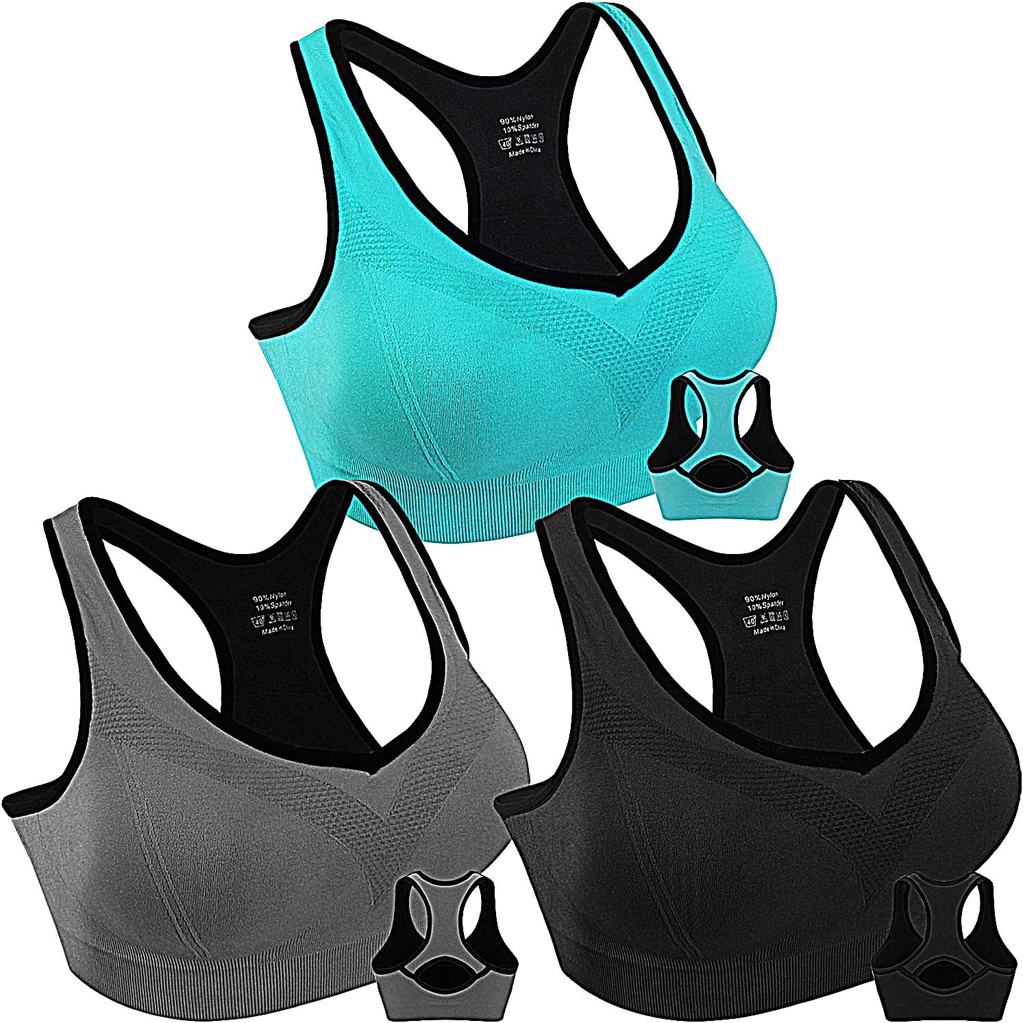 Elevate Your Workout: Double Couple High Impact Racerback Sports Bras Reviewed!
