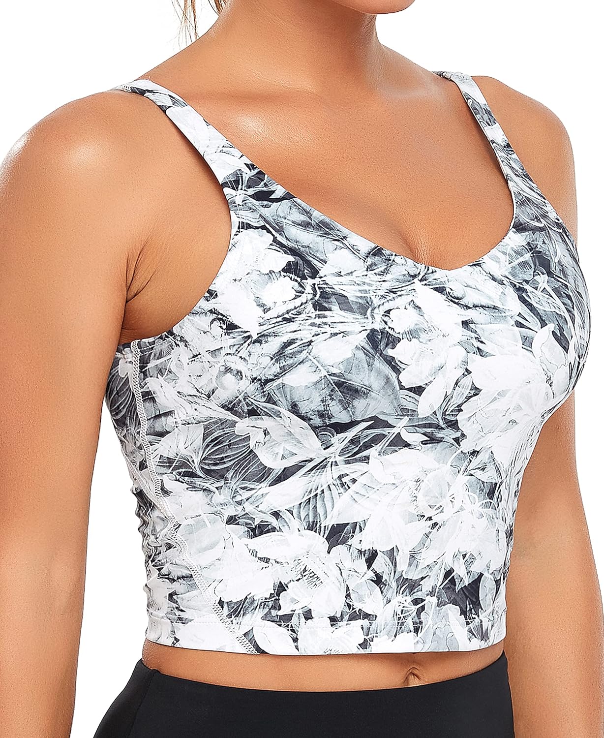 Elevate Your Workout: Oalka Longline Padded Sports Bra Review