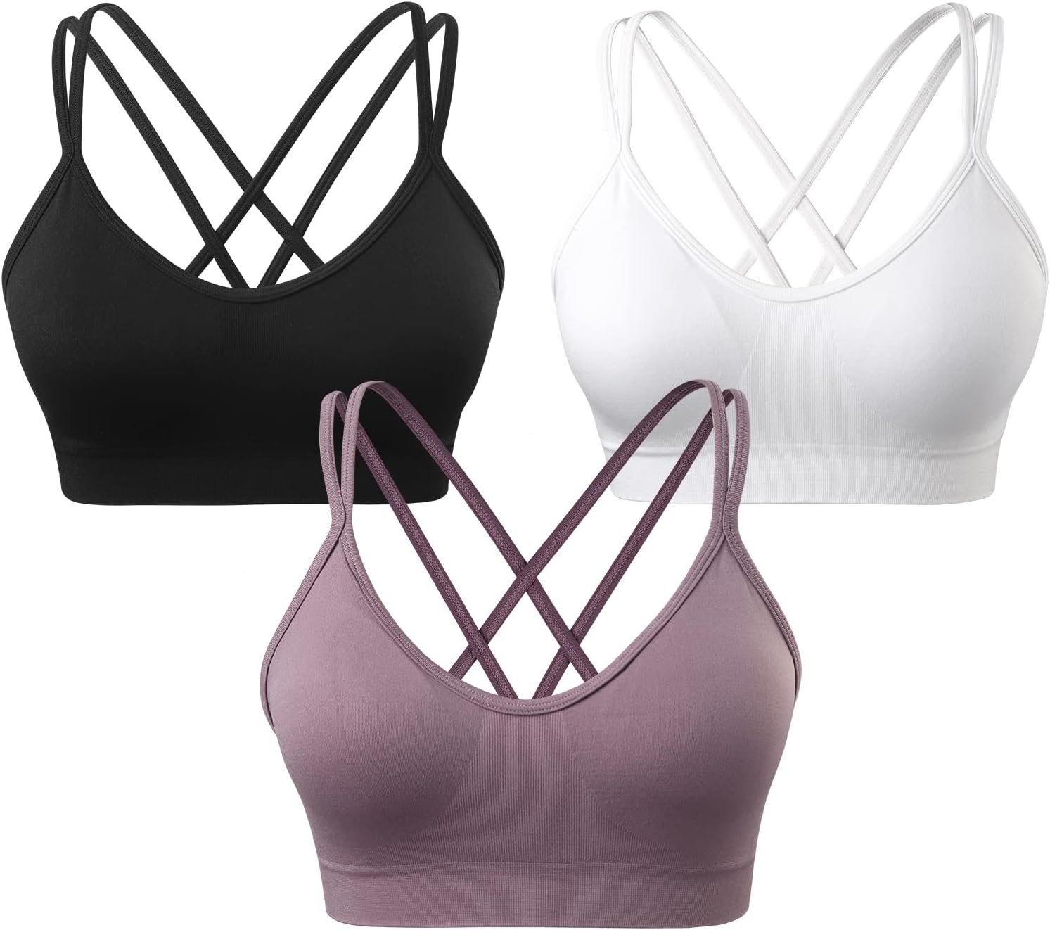 Elevate Your Workout: VEQKING Women's Cross Back Sports Bra Review