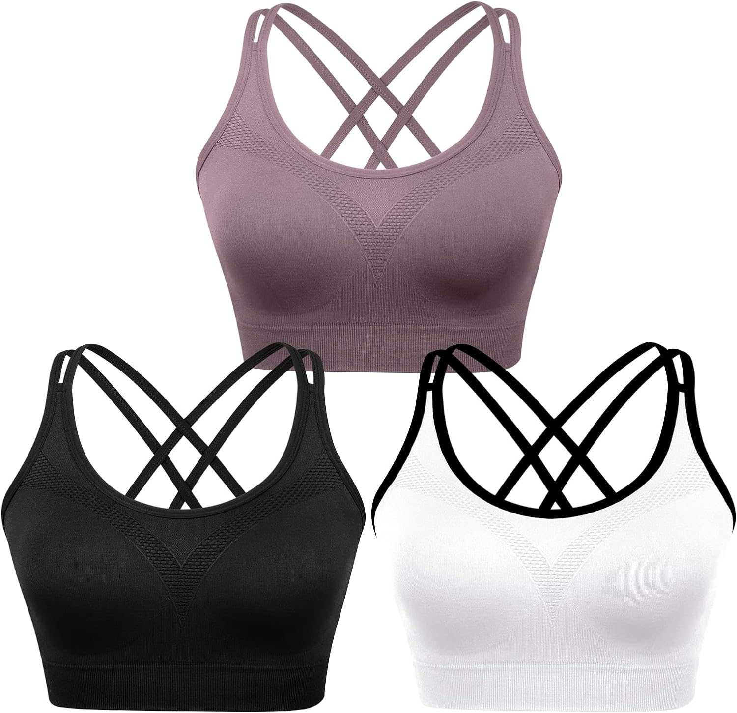 Elevate Your Workout: WOYYHO Cross Back Sports Bra Review