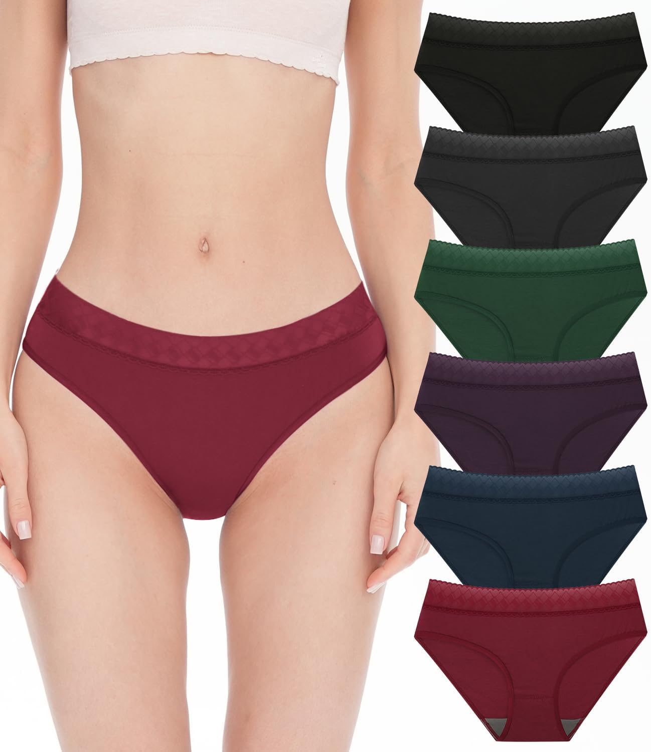 Stay Comfortable & Stylish: Review of BAMBOO COOL Women's Lace Hipster Panties