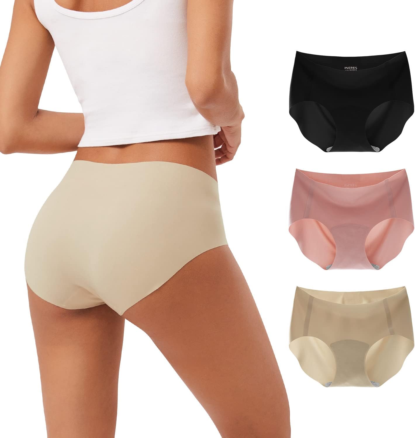 Stay Invisible: INNERSY Seamless No Show Hipster Panties Review