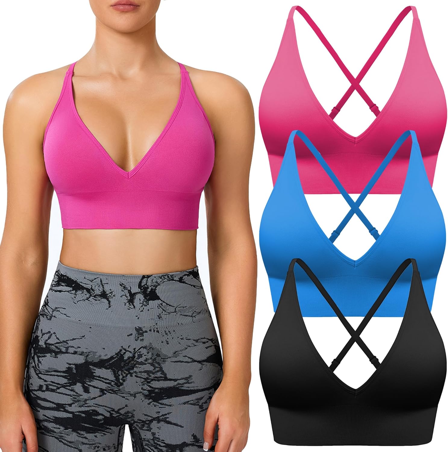 Ultimate Comfort: A Review of Padded Deep V Sports Bras for Women