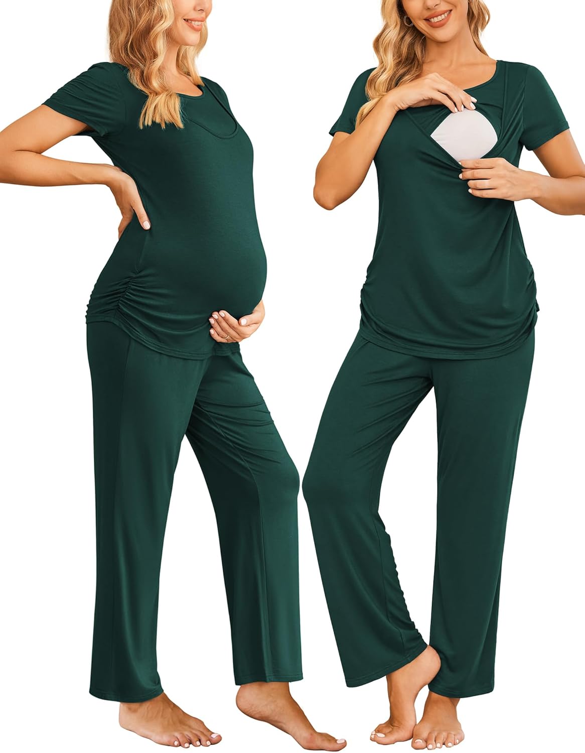 Ultimate Comfort: A Review of the Ekouaer Maternity Nursing Pajama Set