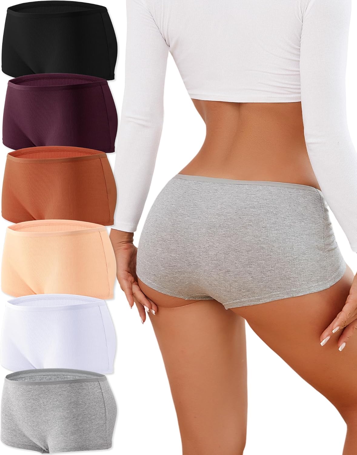 Ultimate Comfort: ALL OF ME Cotton Boyshort Panties Review