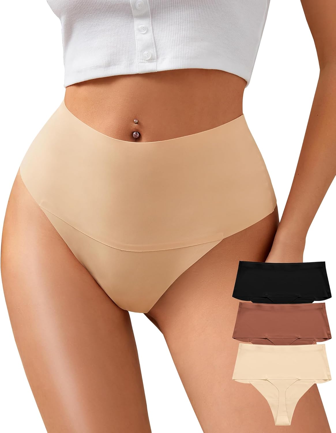 Ultimate Comfort: K-CHEONY High Waisted Thongs Review