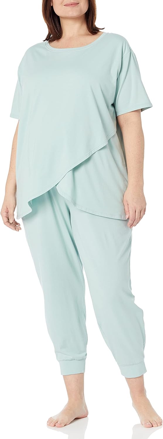 Ultimate Comfort: Review of Amazon Essentials Women's Maternity & Nursing Pajama Set