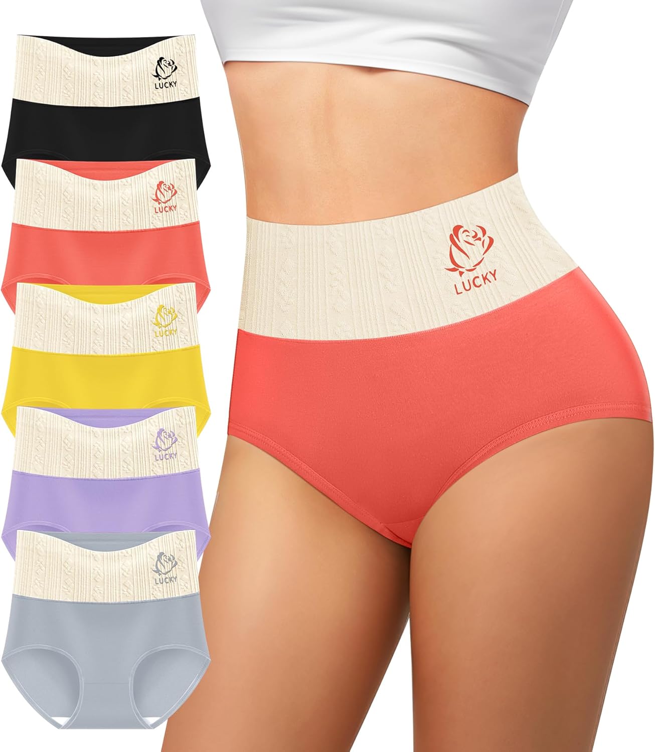 Ultimate Comfort: Women's High-Waisted Tummy Control Briefs Review