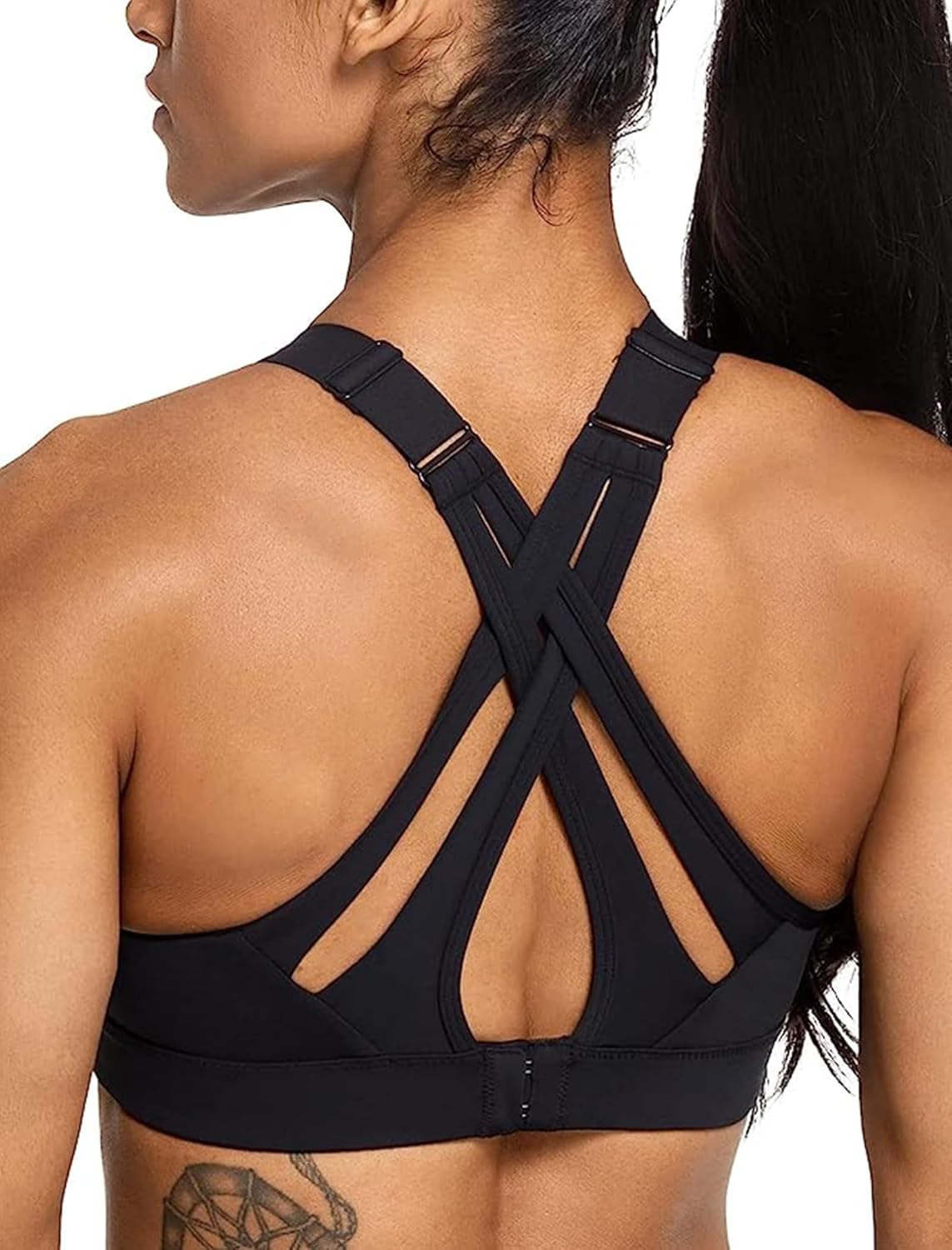Ultimate Comfort: Yvette High Impact Sports Bra for Busty Women